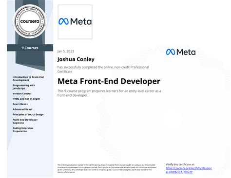 Meta front end developer professional certificate. Things To Know About Meta front end developer professional certificate. 